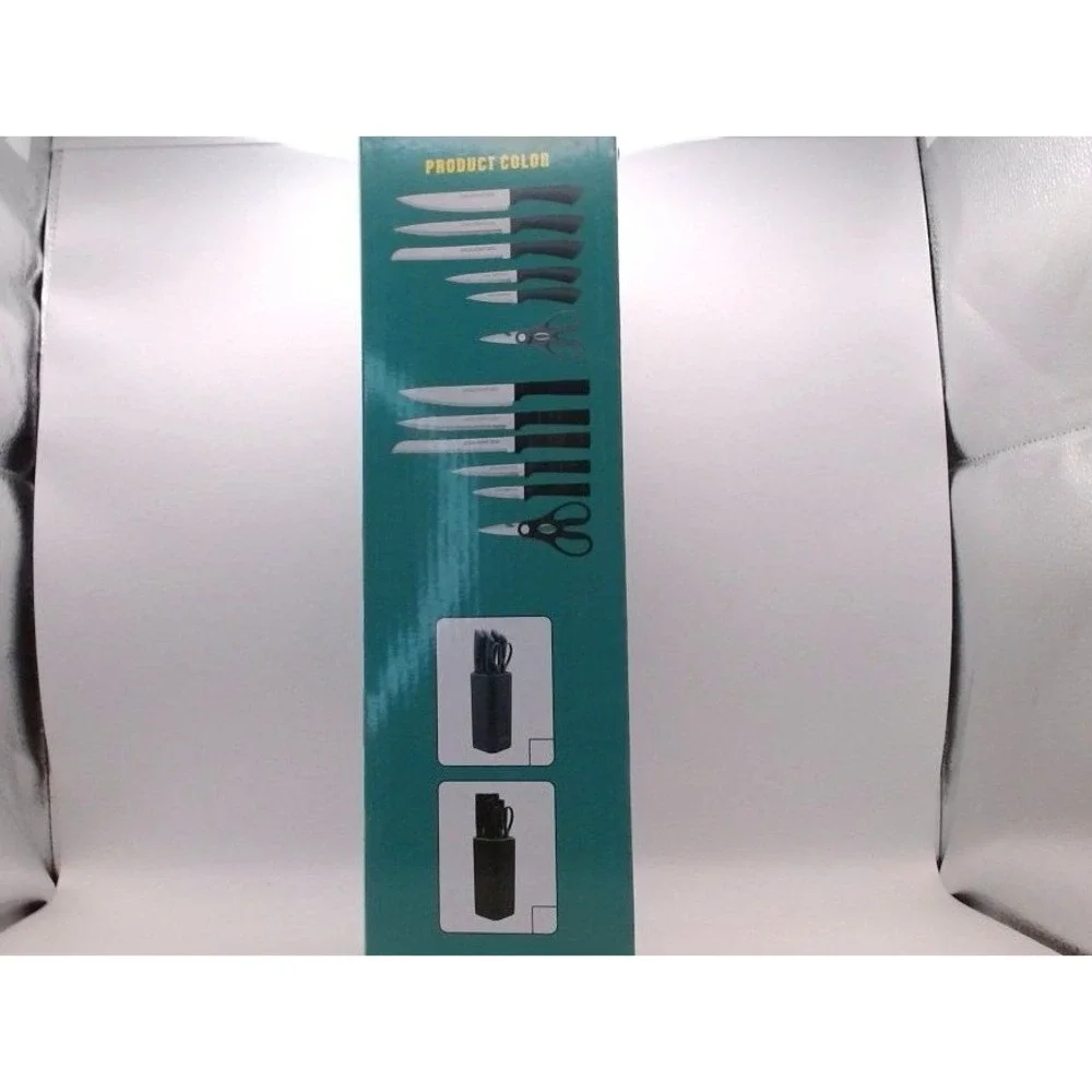 Kunsion - Knife Set,‎ 6 Pcs, Black, BRAND NEW IN BOX